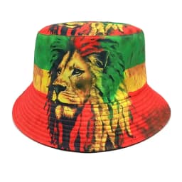LDSLYJR Four Seasons Polyester Cartoon Print Bucket Hat Fisherman Hat Outdoor Travel Sun Cap For Men And Women 26