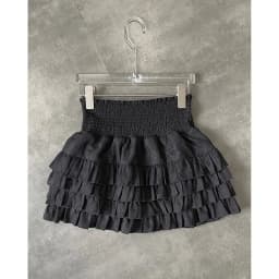 Streetwear Ruffles Mini Skirts Women Sweet Kawaii High Waist Lace A Line Skirt Summer Korean Fashion Black Ball Gown Skirts