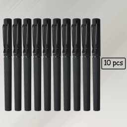 WQN-2/5/10PCS Simple Black Gel Pens, Smooth Writing, Comfortable to Hold, Signature Pens for School and Office Supplies
