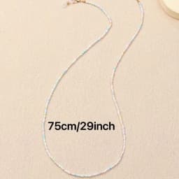 Small Candy Color Beaded Glasses Chain Anti-lost Glasses Lanyard Exquisite Advanced Sense Sunglasses Chain