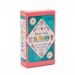 Real Talk Tarot Fortune Telling Divination Deck Game with 78 Cards & Guidebook Modern Illustrations Family Party Fun Board Game