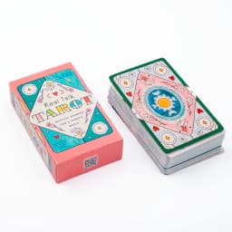 Real Talk Tarot Fortune Telling Divination Deck Game with 78 Cards & Guidebook Modern Illustrations Family Party Fun Board Game