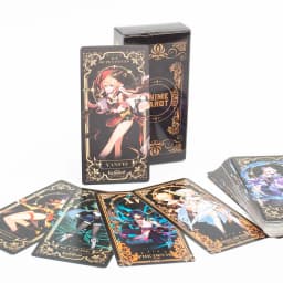 Real Talk Tarot Fortune Telling Divination Deck Game with 78 Cards & Guidebook Modern Illustrations Family Party Fun Board Game