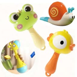 Baby Rattles Toys 0 to 1 Giraffe Baby Rattle Sensory Rattle For Baby Changes Newborn Musical Toy Rattle Sand Hammer Baby Toys