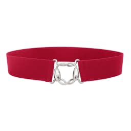 SISHION Fashion Elastic Black Red Waist Belt for Women YD0061 Plus Size Wide Corset Waistband Belts