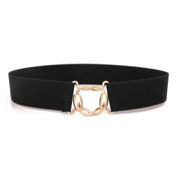SISHION Fashion Elastic Black Red Waist Belt for Women YD0061 Plus Size Wide Corset Waistband Belts