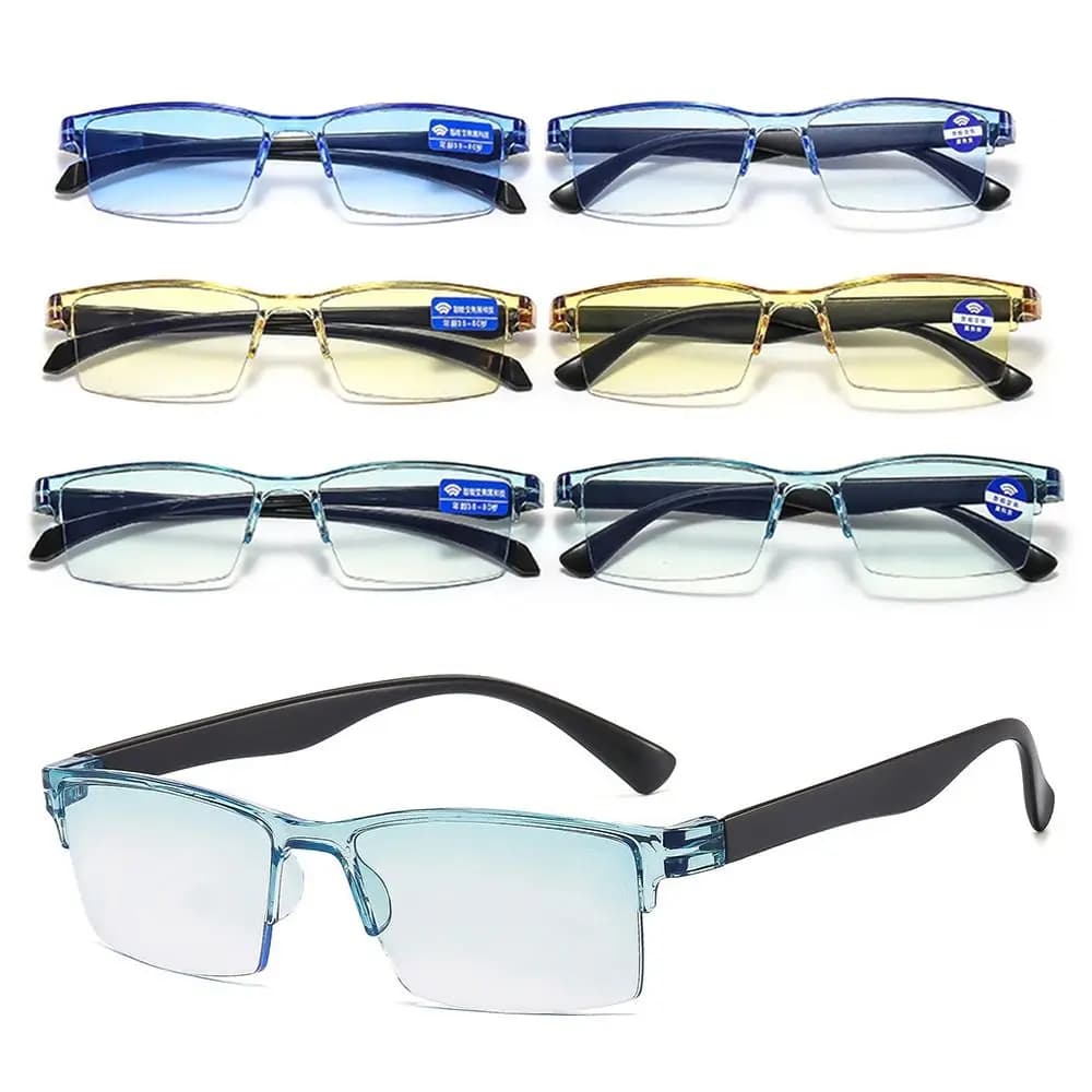 Autofocus Power Anti-Blue Light Reading Glasses Smart Near Far Automatic Zoom Eyeglasses Ultralight Eye Protection Eyewear