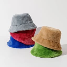 Autumn Winter Panama Hat Women Faux Fur Zebra Print Plush Velvet Warm Fisherman Cap Female Bucket Hats Skullies & Beanies Caps
