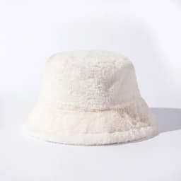 Autumn Winter Panama Hat Women Faux Fur Zebra Print Plush Velvet Warm Fisherman Cap Female Bucket Hats Skullies & Beanies Caps
