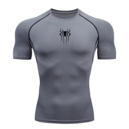 2024 Compression T Shirt Men Short Sleeve Sport Tees Fitness Running Sportsear Men Gym Elastic Quick Dry Jogging T-shirt Tops