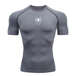 2024 Compression T Shirt Men Short Sleeve Sport Tees Fitness Running Sportsear Men Gym Elastic Quick Dry Jogging T-shirt Tops