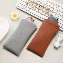 4 Color Glasses Storage Bag Automatic Closed Glasses Case Pouch Glasses Protective Cover Unisex Eyewear Storage Bags Accessories
