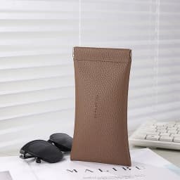 4 Color Glasses Storage Bag Automatic Closed Glasses Case Pouch Glasses Protective Cover Unisex Eyewear Storage Bags Accessories