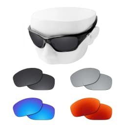 OOWLIT Polarized Replacement Lenses for Oakley Pit Bull OO9127 & Pit Bull Asian Fit OO9161 Sunglasses - Multi Color
