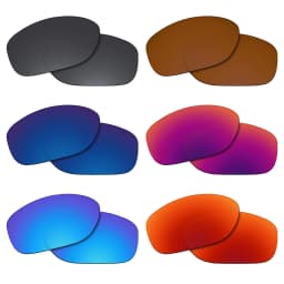 OOWLIT Polarized Replacement Lenses for Oakley Pit Bull OO9127 & Pit Bull Asian Fit OO9161 Sunglasses - Multi Color