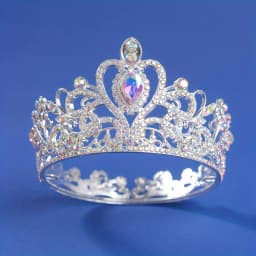 Baroque Round Diadem Royal Queen King Tiaras and Crowns Bridal Wedding Dress Crown Jewelry Accessories