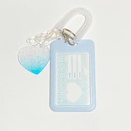 Black Style 3 inch Card Holder Kpop Photocard Holder Photo Card Holder Bag Pendant School Stationery