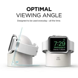For Apple Watch Charger Stand iWatch Ultra/8/SE2/7/6/SE/4/3 49mm/45mm/44mm/42mm/41mm/40mm/38mm Durable Silicone Nightstand Mode