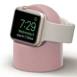 For Apple Watch Charger Stand iWatch Ultra/8/SE2/7/6/SE/4/3 49mm/45mm/44mm/42mm/41mm/40mm/38mm Durable Silicone Nightstand Mode