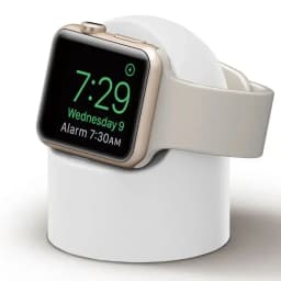 For Apple Watch Charger Stand iWatch Ultra/8/SE2/7/6/SE/4/3 49mm/45mm/44mm/42mm/41mm/40mm/38mm Durable Silicone Nightstand Mode