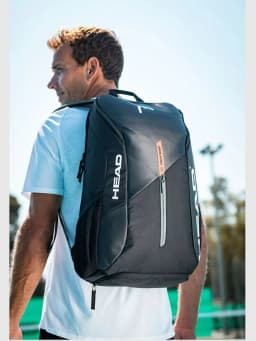 HEAD Tennis Shoulder Bag Tennis Racket Bags for Men and Women Comfortable and Fashionable Tennis Racket Bags Storage Backpack