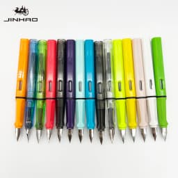 Jinhao 619 Fountain Pen Colorful Luxury F EF Nib Writing Ink Pen High Quality Calligraphy Pens Stationery School Office Supplies