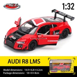 MSZ 1:32 Porsche Carrera GT 911 GT3 RS Audi BMW Nissan car mold die-casting decoration series toy tools gift Alloy manufacturing