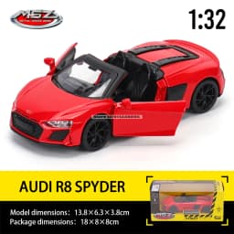 MSZ 1:32 Porsche Carrera GT 911 GT3 RS Audi BMW Nissan car mold die-casting decoration series toy tools gift Alloy manufacturing
