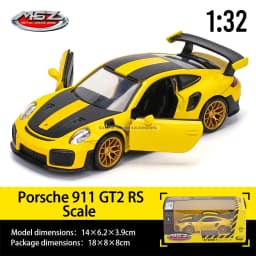 MSZ 1:32 Porsche Carrera GT 911 GT3 RS Audi BMW Nissan car mold die-casting decoration series toy tools gift Alloy manufacturing