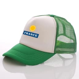 New Custom logo Text France Baseball caps truck Cap mesh trucker caps Men Outdoor Dad cap Snapback