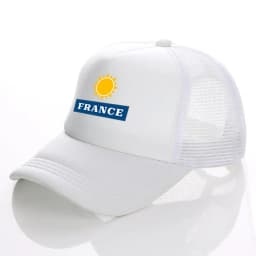 New Custom logo Text France Baseball caps truck Cap mesh trucker caps Men Outdoor Dad cap Snapback