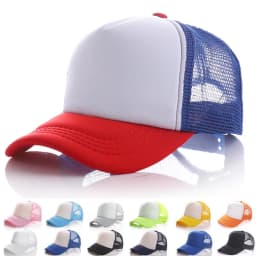 New Custom logo Text France Baseball caps truck Cap mesh trucker caps Men Outdoor Dad cap Snapback