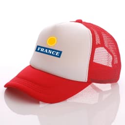 New Custom logo Text France Baseball caps truck Cap mesh trucker caps Men Outdoor Dad cap Snapback
