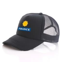 New Custom logo Text France Baseball caps truck Cap mesh trucker caps Men Outdoor Dad cap Snapback
