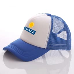 New Custom logo Text France Baseball caps truck Cap mesh trucker caps Men Outdoor Dad cap Snapback