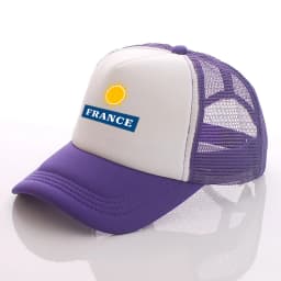 New Custom logo Text France Baseball caps truck Cap mesh trucker caps Men Outdoor Dad cap Snapback