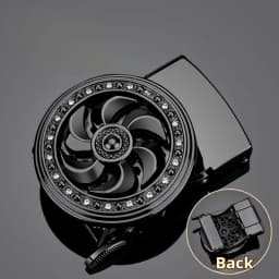 Men's Ratchet Belt Automatic Buckle, Belt Replacement Buckle, Fits Width 3.3cm-3.5cm Ratchet Belt, Alloy Automatic Belt Buckle