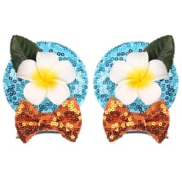 Christmas Sequins Cute Mouse Ears Hair Clip For Girl Festival Trip Glitter Hairpins Children Birthday Party DIY Hair Accessorie