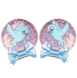 Christmas Sequins Cute Mouse Ears Hair Clip For Girl Festival Trip Glitter Hairpins Children Birthday Party DIY Hair Accessorie