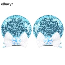 Christmas Sequins Cute Mouse Ears Hair Clip For Girl Festival Trip Glitter Hairpins Children Birthday Party DIY Hair Accessorie