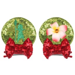 Christmas Sequins Cute Mouse Ears Hair Clip For Girl Festival Trip Glitter Hairpins Children Birthday Party DIY Hair Accessorie
