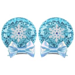 Christmas Sequins Cute Mouse Ears Hair Clip For Girl Festival Trip Glitter Hairpins Children Birthday Party DIY Hair Accessorie