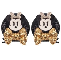 Christmas Sequins Cute Mouse Ears Hair Clip For Girl Festival Trip Glitter Hairpins Children Birthday Party DIY Hair Accessorie