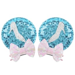 Christmas Sequins Cute Mouse Ears Hair Clip For Girl Festival Trip Glitter Hairpins Children Birthday Party DIY Hair Accessorie
