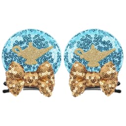 Christmas Sequins Cute Mouse Ears Hair Clip For Girl Festival Trip Glitter Hairpins Children Birthday Party DIY Hair Accessorie