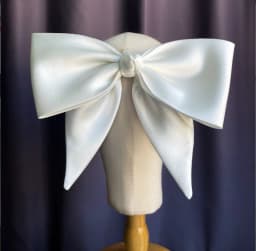 Satin Bowknot Hair Clips For Women Pearl Large Bow Barrettes Hairpins Hair Accessories Party Prom Wedding Hairclip Headdress