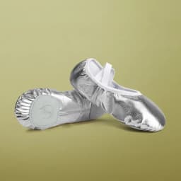 Girls Ballet Shoes Gold Silver Soft Sole Ballet Dance Slippers Children Practise Ballerina Shoes Woman Gymnastics