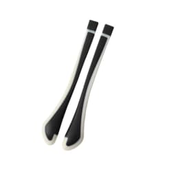 1Pair Silicone Rubber Eyeglasses Temple Tip Holder Replacement New Fashion Eyeglasses Temple Bar Sleeves For Men And Women