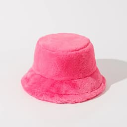 2024 NEW Funny Fashion Autumn Winter Leopard Fur Bucket Hat Sheep Ear Ball Plush Fisherman Hat Soft Warm Thick Basin Bucket Hats