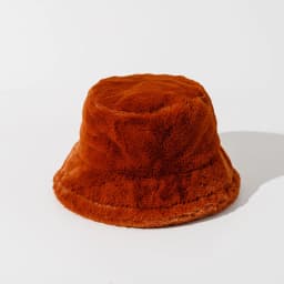 2024 NEW Funny Fashion Autumn Winter Leopard Fur Bucket Hat Sheep Ear Ball Plush Fisherman Hat Soft Warm Thick Basin Bucket Hats